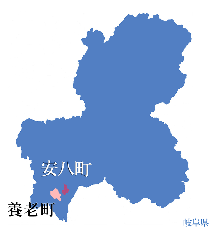 安八町周辺エリアマップ